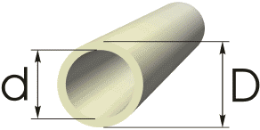 tuyaux calibrés